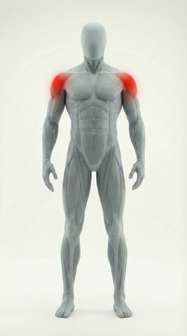 Shoulders highlighted